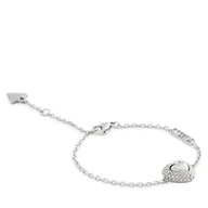 Bransoletki - Bransoletka Guess JUBB05 022JW Srebrny - miniaturka - grafika 1