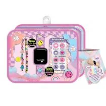 Smartwatch z bransoletkami buźki Pecoware - Zabawki interaktywne dla dzieci - miniaturka - grafika 1