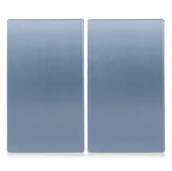 Pozostałe akcesoria kuchenne - Zeller Szklane płyty ochronne METAL na kuchenkę $21 2 sztuki 26212 12D2 - miniaturka - grafika 1