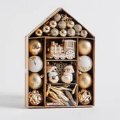 Bombki - Bombki Festive House komplet 70 szt.złoty - miniaturka - grafika 1