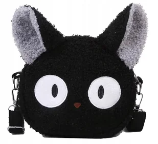 Torebka Kot Pluszowa Crossbody Outdoorowa Saszetka Dla Dziewczynki Kotek - Torebki damskie - miniaturka - grafika 1
