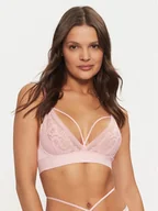 Biustonosze - Hunkemöller Biustonosz braletka Remi 300126 Różowy - miniaturka - grafika 1