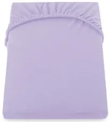 Prześcieradła - DecoKing Prześcieradło Jersey - Amber - Fioletowy 140x200 cm - miniaturka - grafika 1