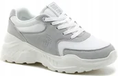 Buty sportowe damskie - Big STAR-JJ274A112 bia r41 - miniaturka - grafika 1