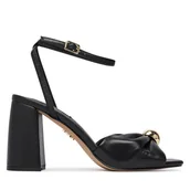 Sandały damskie - Sandały Steve Madden Meladi 11005242 Czarny - miniaturka - grafika 1