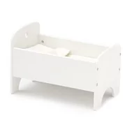 Akcesoria dla lalek - Kids Concept Łóżeczko dla Lalek White 7340028729402 - miniaturka - grafika 1