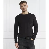 Koszulki męskie - Calvin Klein Longsleeve | Slim Fit | stretch - miniaturka - grafika 1