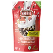 Orzeszki - KRESTO Mix bakalii z żurawiną 140 g - miniaturka - grafika 1
