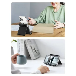Uniwersalna Podstawka na Urządzenia Mobilne Smartfon / Tablet Nexeri Z1 czarna - Akcesoria do tabletów i e-booków - miniaturka - grafika 5