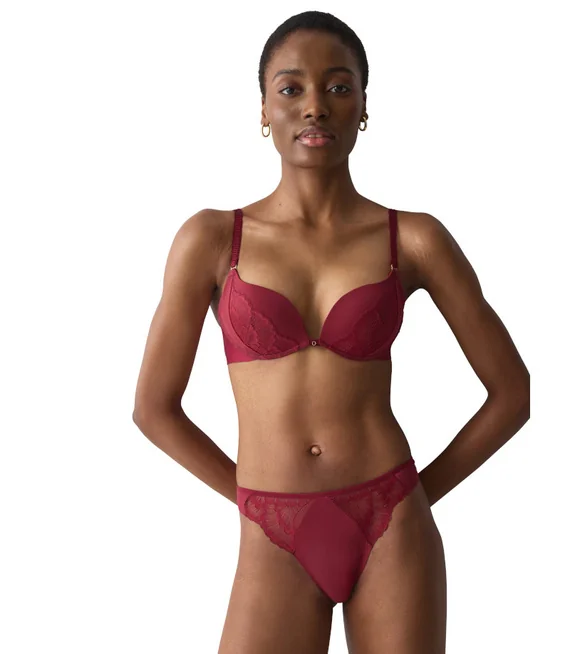 Biustonosz push-up bez fiszbin Triumph Love in Lace WHU