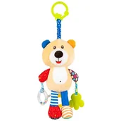 Zawieszki dla dzieci i niemowląt - Zawieszka do wózka BALIBAZOO Miś BB82314 - miniaturka - grafika 1