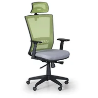 Fotele i krzesła biurowe - B2B Partner Krzesło biurowe ALMERE, zielone/czarne 8926AS/305-6/1062-3 - miniaturka - grafika 1