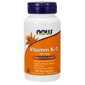 Witaminy i minerały - Now Foods Witamina K2 100 mcg - 100 kapsułek - miniaturka - grafika 1