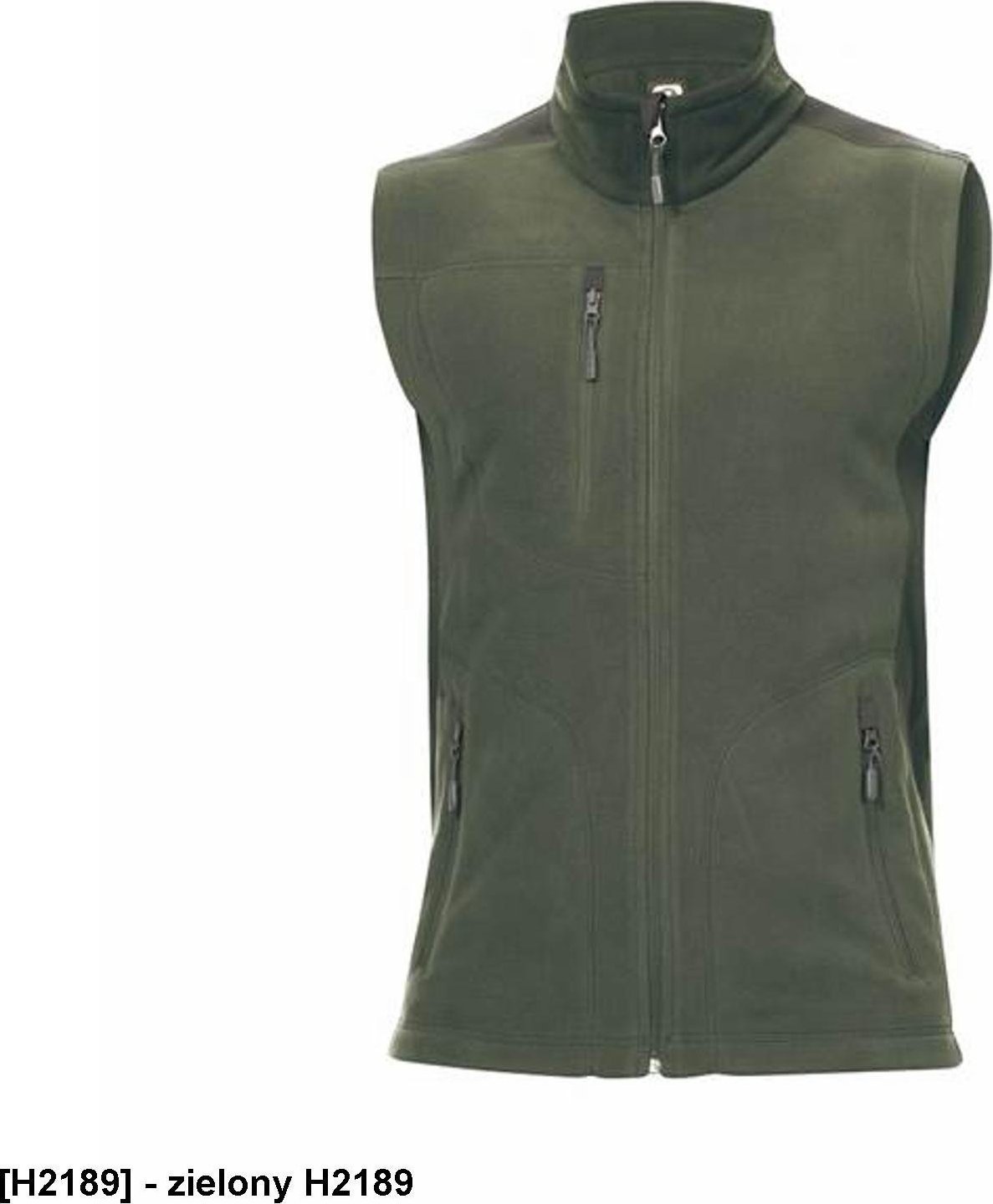 Ardon ARDON MARTIN - kamizelka męska polarowa - zielony H2189 4XL