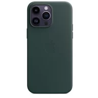 Etui i futerały do telefonów - Etui APPLE Leather Case MagSafe do iPhone 14 Pro Max Leśna zieleń - miniaturka - grafika 1