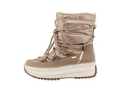 Śniegowce damskie - Tom Tailor Damskie 6390910009 śniegowce, ltgold, 37 EU, Ltgold, 37 EU - miniaturka - grafika 1