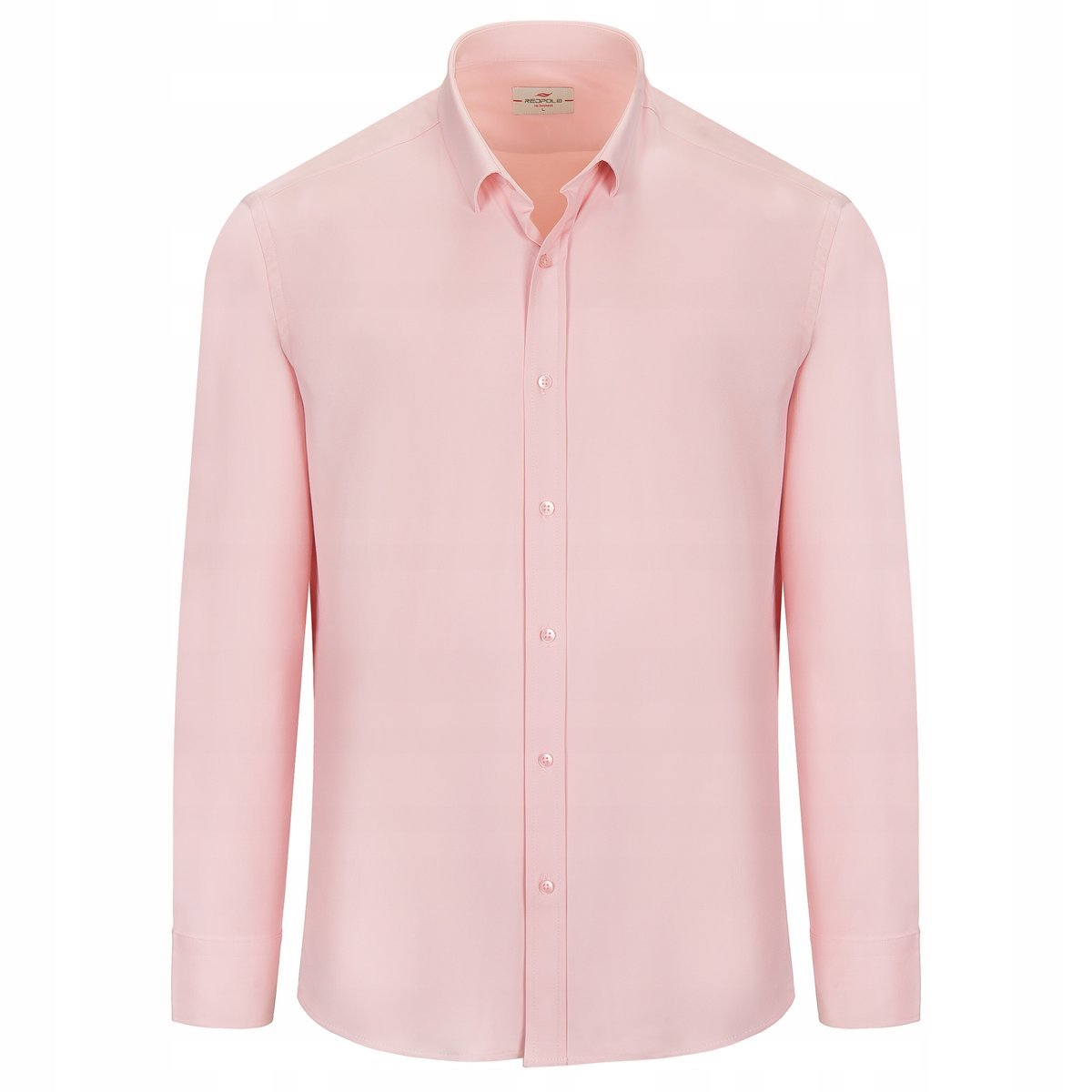 KOSZULA ŁOSOSIOWA DŁUGI RĘKAW RDP SLIM FIT VIP BUSINESS LINE BAWEŁNA - XXL