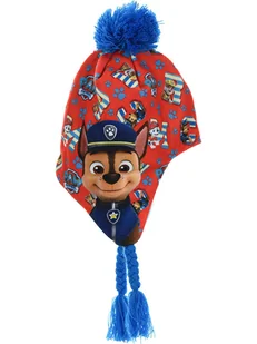 Paw Patrol Czapka "Psi Patrol" w kolorze czerwonym - Czapki damskie - miniaturka - grafika 1
