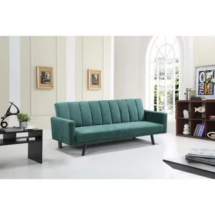 Sofa na nóżkach ciemny zielony ARMANDO Halmar - Sofy i kanapy - miniaturka - grafika 1