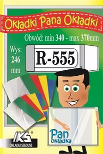 Okładka książkowa regulowana R55 (25szt) IKS - Dyplomy i okładki - miniaturka - grafika 1