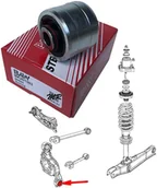 Tuleje zawieszenia - Tuleja wahliwa tylnej zwrotnicy DOLNA TYLNA Chrysler 200 -2014 - miniaturka - grafika 1