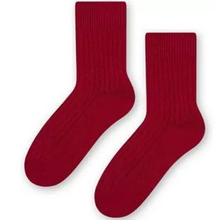 SKARPETY STEVEN 093 DAMSKIE WELNA (kolor granat, rozmiar 35-37) - Skarpetki damskie SKARPETY STEVEN 093 DAMSKIE WELNA (kolor granat, rozmiar 35-37) - Skarpetki damskie - miniaturka - grafika 2