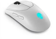 Myszki - Dell Mouse Alienware Tri-Mode AW720M 2.4GHz Wireless Gaming Mouse Lunar light - miniaturka - grafika 1