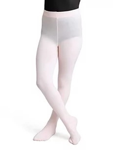 Capezio Damskie ultra miękkie rajstopy ze stopami, jasnoróżowe, SM, Jasnoróżowy - Rajstopy - miniaturka - grafika 1