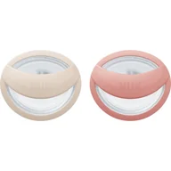 Smoczki uspokajające - NUK Perfect Match 0-6m smoczek Red 2 szt. - miniaturka - grafika 1