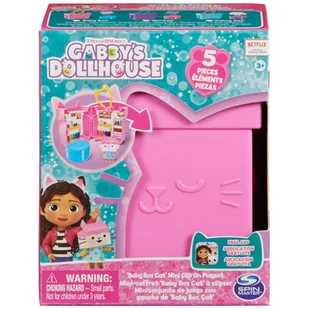 Koci Domek Gabi, zestaw, minibox, pokój, 5 el. - Figurki dla dzieci Koci Domek Gabi, zestaw, minibox, pokój, 5 el. - Figurki dla dzieci - miniaturka - grafika 1