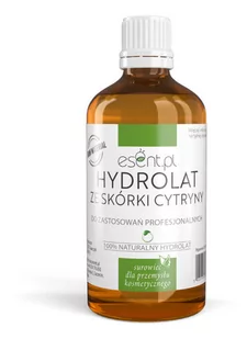 Hydrolat ze skórki Cytryny 100 ml. surowiec Grennt - Toniki i hydrolaty do twarzy - miniaturka - grafika 1