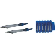 Przybory szkolne - Cyrkiel metalowy w etui p6 89163PTR Patio cena za 1 szt - miniaturka - grafika 1