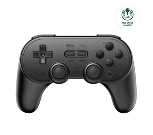 8BitDo Pro 2 Hall Effect do PC, Nintendo Switch, Android Bezprzewodowy Czarny - Kontrolery gier na PC - miniaturka - grafika 1