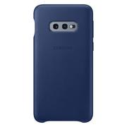 Etui i futerały do telefonów - Samsung Etui Leather Cover do Galaxy S10E Granatowy EF-VG970LNEGWW - miniaturka - grafika 1