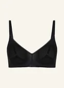 Biustonosze - Hanro Biustonosz Bustier Smooth Illusion schwarz - miniaturka - grafika 1