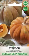 Nasiona i cebule - Dynia piżmowa Muscat de Provence 2g nasiona - WegAna - miniaturka - grafika 1