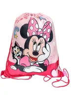 Torby szkolne - Worek gimnastyczny szkolny przedszkolny Myszka Minnie - miniaturka - grafika 1