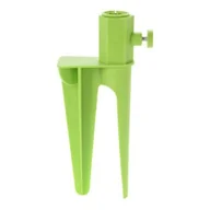 Parasole ogrodowe - Progarden, Wbijana Baza Do Parasola, Zielony, 28 Cm - miniaturka - grafika 1