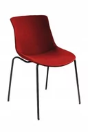 Krzesła - UniqueMeble Krzesło do jadalni, salonu, easy ar, czerwone - miniaturka - grafika 1