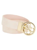 Paski - Guess Pasek w kolorze jasnoróżowym - miniaturka - grafika 1