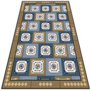 Dywany - Uniwersalny dywan winylowy Geometryczna kostka 100x150 cm - miniaturka - grafika 1