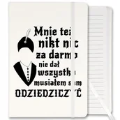 Notesy i bloczki - NOTES PLANER NOTATNIK ZESZYT 1670 WSZYSTKO SAM MUSIAŁEM ODZIEDZICZYĆ WZORY - miniaturka - grafika 1