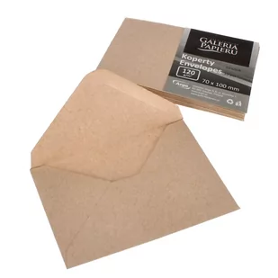 Argo Koperta nie klejona Nature 7,0 x 10,0 cm beżowa 10 szt. - Koperty - miniaturka - grafika 1