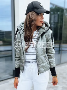 Pikowana kurtka damska AURORA zielona Dstreet TY3722-XL - Kurtki damskie - miniaturka - grafika 1