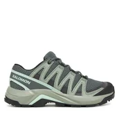 Buty trekkingowe damskie - Trekkingi Salomon X-Adventure Recon L47813600 Szary - miniaturka - grafika 1