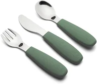 Sztućce dla dzieci - Nuuroo Jana bestiksæt 3-pak - miniaturka - grafika 1