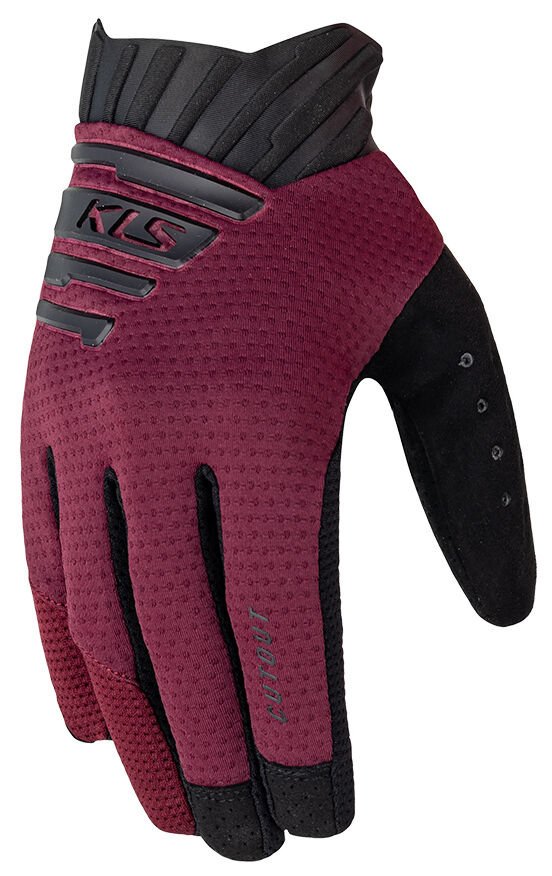 Długie rękawiczki rowerowe Kellys Cutout Long Wine r. XS