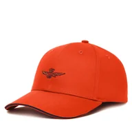 Czapki męskie - Czapka z daszkiem Aeronautica Militare 251HA1212CT3299 Pomarańczowy - miniaturka - grafika 1