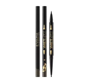Eveline COSMETICS VARIETE 2w1 EYELINER+KREDKA DO OCZU 5901761965773 - Kredki do oczu - miniaturka - grafika 1