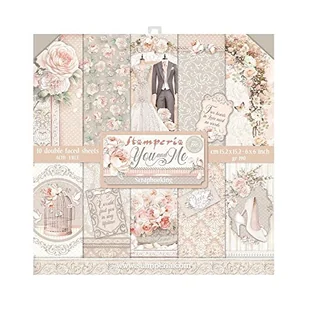 Zestaw Papierów 15X15 Cm You And Me - Scrapbooking - miniaturka - grafika 1
